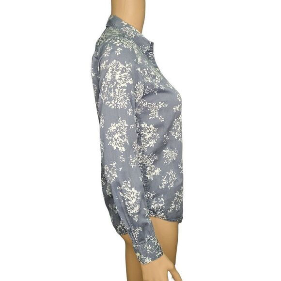 Gap Women's The Fitted Boyfriend Shirt (Size XXS) - Picture 2 of 7